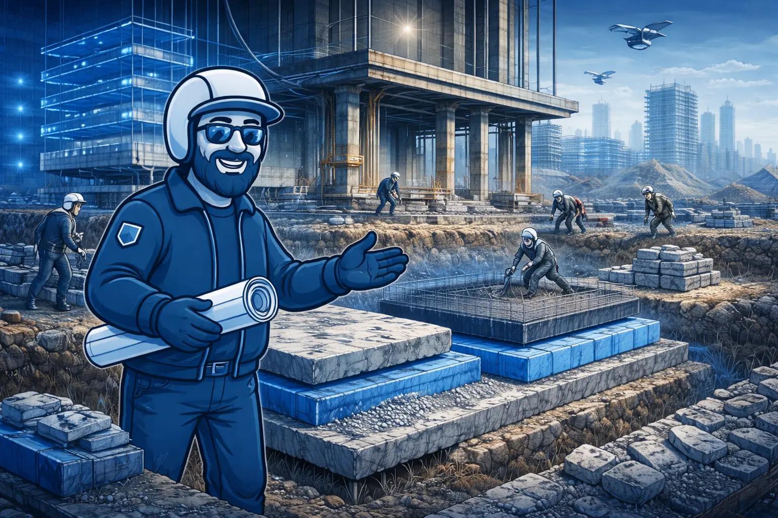 Abstract illustration of layered system architecture representing the hidden complexity and cost around a Sitecore XP upgrade.