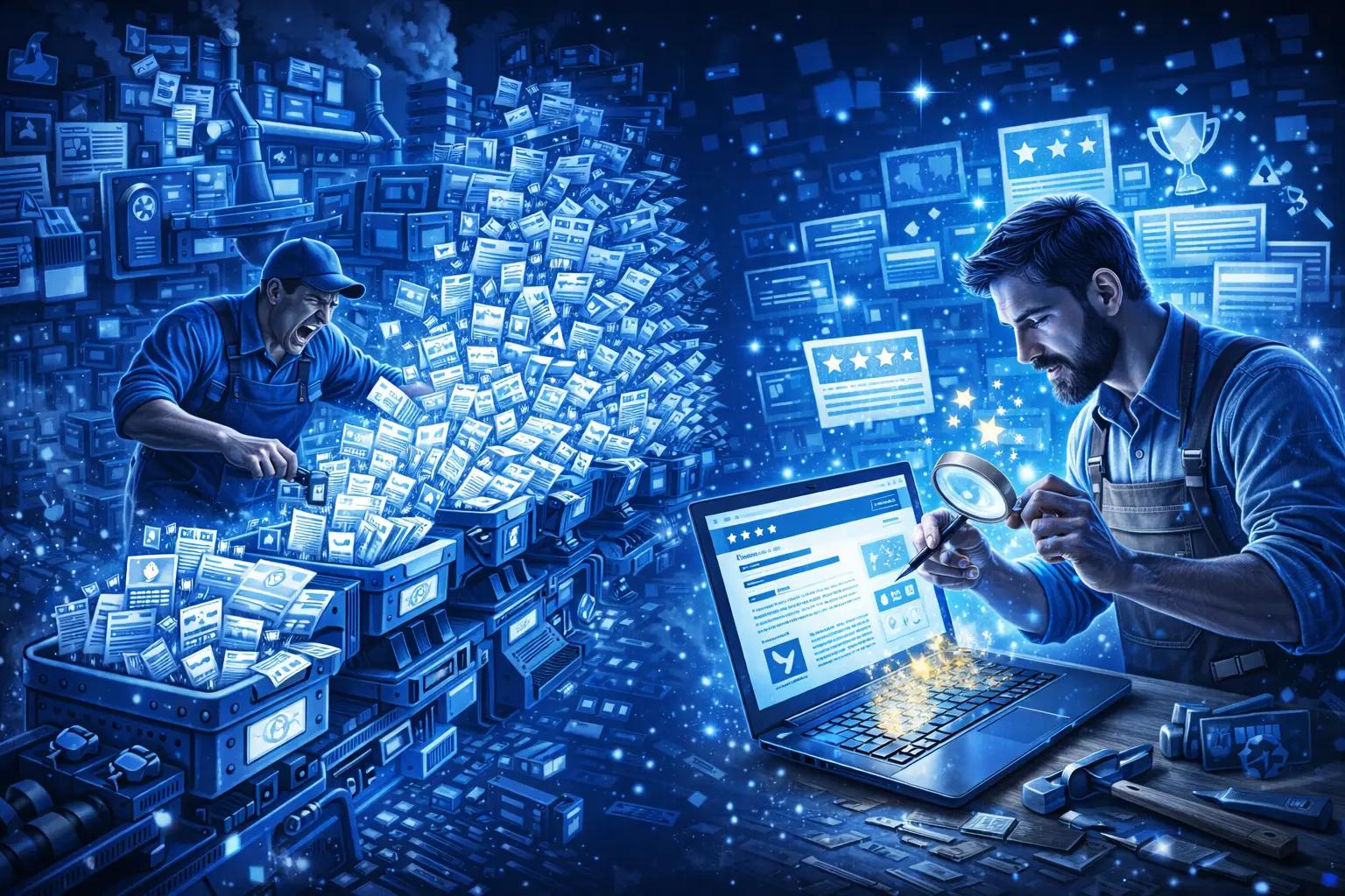 Tradesmen vs. Craftsmen in the Age of Generative AI