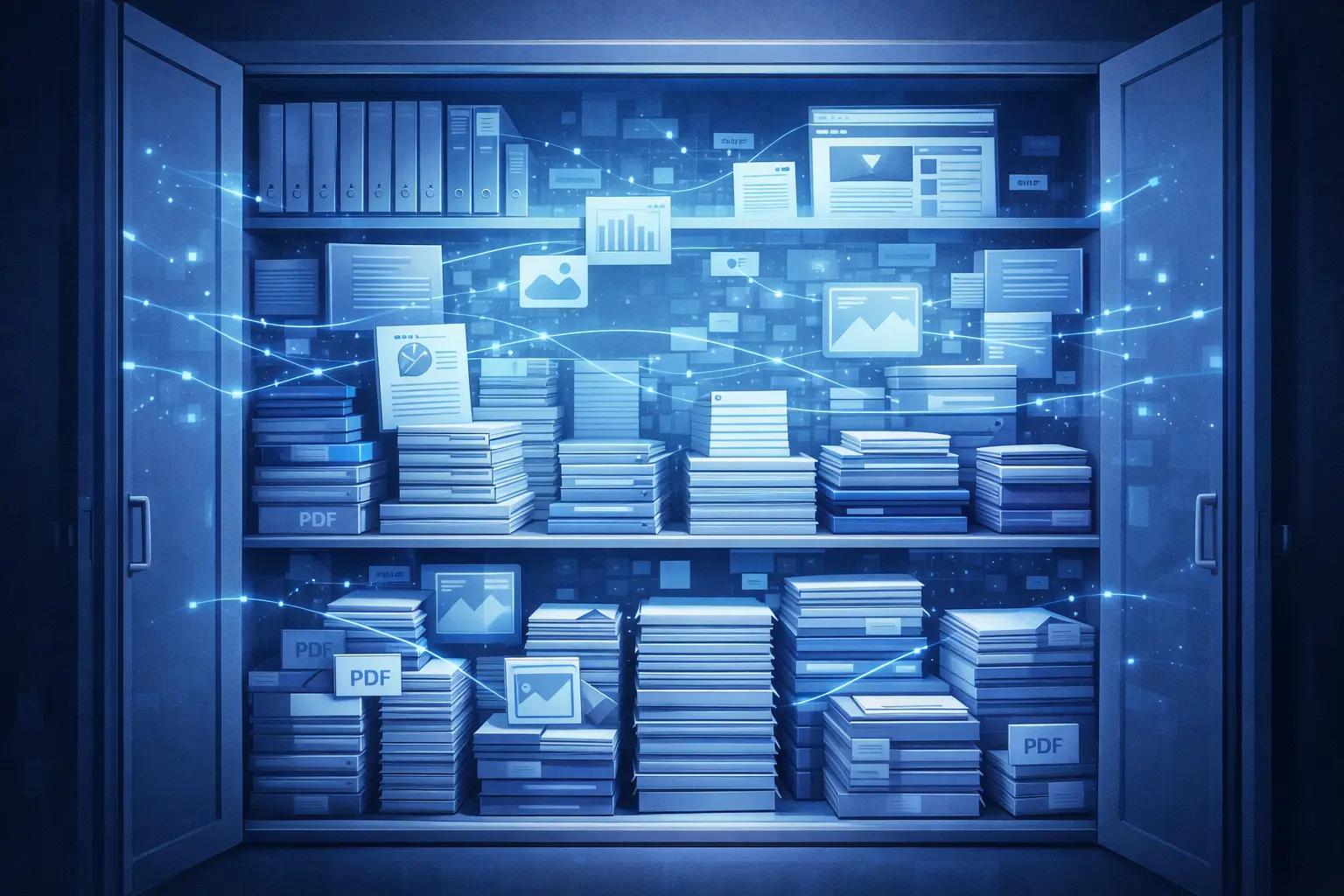 Content Audits showing a clean closet